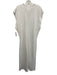 Pitusa Size Petite White & Multi Polyester & Cotton V Neck Short Sleeve Dress White & Multi / Petite