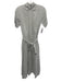 Lisa Marie Fernandez Size 1 White & Black Cotton Long Sleeve Polka Dot Dress White & Black / 1