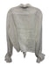 Sleeper Size S White Linen Elastic Waist Flounce Hem Long Sleeve Pants Set White / S