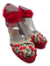 Castaner Shoe Size 38 Beige & Multi Canvas Platform Embroidered Sandals Beige & Multi / 38