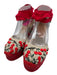 Castaner Shoe Size 38 Beige & Multi Canvas Platform Embroidered Sandals Beige & Multi / 38