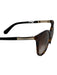 Kate Spade Brown & Black Acetate Tortoise shell Square Gradient Lens Sunglasses Brown & Black