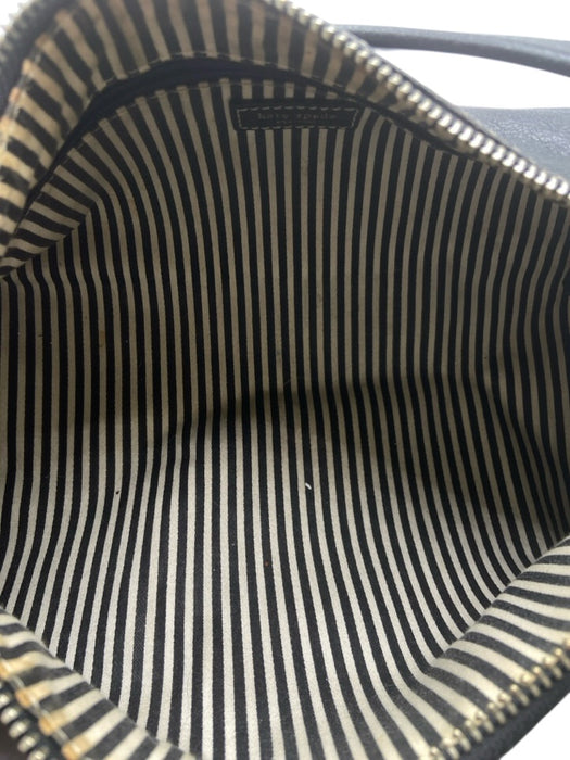 Kate Spade Black Synthetic Zip Close Shoulder Strap Barrel Bag Black / Small