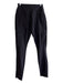 Athleta Size 0 Black Nylon Blend High Rise Elastic Waist Cargo Pockets Pants Black / 0