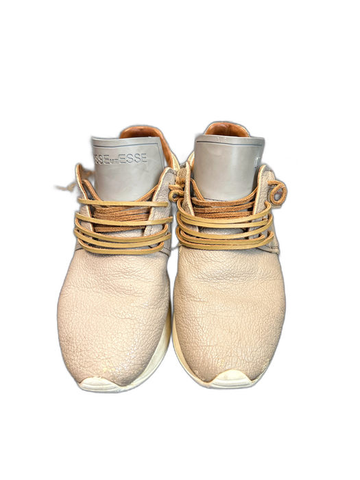 Esse Ut Esse Shoe Size 36 Brown Leather Almond Toe lace up Fringe Sneaker Shoes Brown / 36