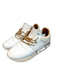 Esse Ut Esse Shoe Size 37 White Leather Almond Toe lace up Fringe Sneaker Shoes White / 37