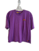 Aviator Nation Size L Purple Polyester & Cotton Crew Neck Short Sleeve Top Purple / L