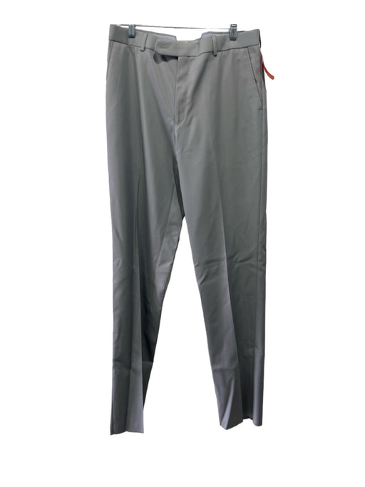 H Stockton NWT Size 35 Gray Cotton Blend Solid Khakis Men's Pants 35