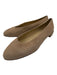 Stuart Weitzman Shoe Size 9.5 Beige Suede round toe Closed Heel Flats Beige / 9.5