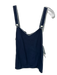 Rag & Bone Size XXS Navy Blue & White Faded Fabric Tag Button Detail Tank Top Navy Blue & White / XXS