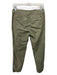 Sundry Size 26 Army Green Cotton Zip & Button Side Stripe Rainbow Pants Army Green / 26