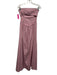Susana Monaco Size S Dusty Pink Cotton Strapless Smocked Back Midi Dress Dusty Pink / S
