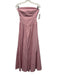 Susana Monaco Size S Dusty Pink Cotton Strapless Smocked Back Midi Dress Dusty Pink / S