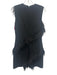 Hutch Size S Black Polyester Blend Ostrich Feathers Sleeveless Mini Dress Black / S