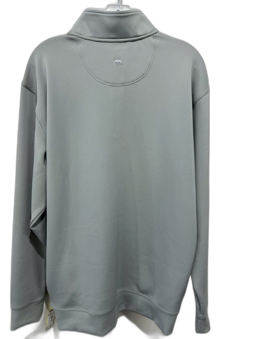 Onward Reserve Size L Gray Polyethylene Solid Quarter Zip Men's Jacket Gray / L