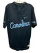 Nike Size L Blue Synthetic Mesh Athletic Baseball Men's Short Sleeve Blue / L