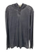 Johnnie O Size L Blue Cotton Blend Heathered Hoodie Men's Jacket Blue / L