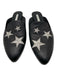 Veronica Beard Shoe Size 38 Black Leather Almond Toe stars Embroidered Shoes Black / 38