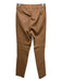 Max & Moi Size 34 Brown Lambskin Elastic Waist Pants Brown / 34