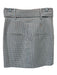 Veronica Beard Size 2 Light Blue, Brown & Black Polyester Blend High Waist Skirt Light Blue, Brown & Black / 2