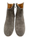 Isabel Marant Etoile Shoe Size 38 Gray Suede Pointed Toe Side Zip Ankle Booties Gray / 38