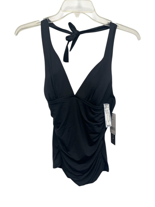 La Blanca Size 4 Black Nylon Top Swimsuit Black / 4