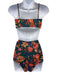 Ulla Johnson Size S Blue & Multi Polyamide Blend Floral High Waist Swimsuit Blue & Multi / S