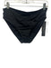 La Blanca Size 6 Black Nylon Solid BOTTOM ONLY Swimsuit Black / 6