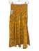 Tanya Taylor Size XS Yellow & Multi Cotton & Silk Blend Elastic Waist Skirt Yellow & Multi / XS
