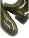 Gucci Shoe Size 38 Olive Green Leather Horsebit Patent Knee High Boots Olive Green / 38