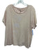 Magnolia Pearl Size One Size Light Pink Cotton Heathered T Shirt distressed Top Light Pink / One Size