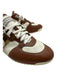 Gucci Shoe Size 11 Brown & White Synthetic Low Top Men's Shoes 11