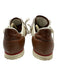 Gucci Shoe Size 11 Brown & White Synthetic Low Top Men's Shoes 11