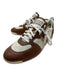 Gucci Shoe Size 11 Brown & White Synthetic Low Top Men's Shoes 11