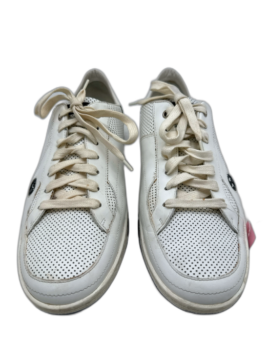 Gucci Shoe Size 11 AS IS White & Multi Leather Low Top Men's Shoes White & Multi / 11