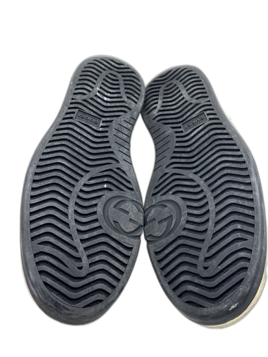 Gucci Shoe Size 11 AS IS White & Multi Leather Low Top Men's Shoes White & Multi / 11