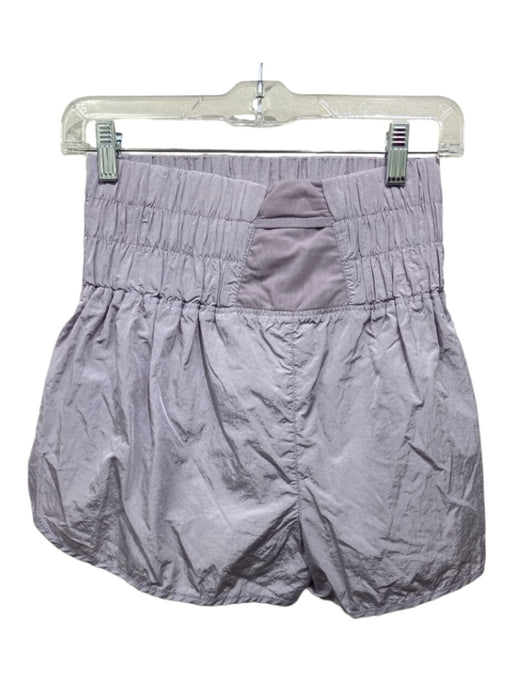 FP Movement Size M Lavender Poliamide Elastic Waist Athletic Shorts Lavender / M