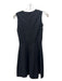 Erin Size 0 Black Rayon & Nylon Blend Fit & Flare Sleeveless Back Zip Dress Black / 0