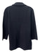 J. Crew Size S Black Cotton Blend Knit Collar Open Front Pockets Cardigan Black / S