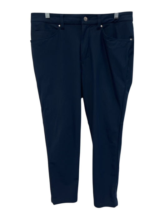 Lululemon Size 32 Navy Blue Polyester Solid Athleisure Men's Pants Navy Blue / 32