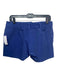 Ann Mashburn Size Medium Blue Cotton & Nylon Mid Rise Pockets Belt loops Shorts Blue / Medium