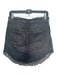 We The Free Size 27 Faded Black Cotton Blend High Rise Raw Hem Whiskering Skirt Faded Black / 27