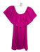 Show Me Your Mumu Size XS Bright Pink Polyester Blend Off Shoulder Shift Dress Bright Pink / XS