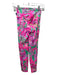 Lilly Pulitzer Size XXS Pink & Green Polyester Blend Floral High Rise Leggings Pink & Green / XXS