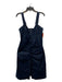 Chanel Size Est S Navy Cotton Button Front Front Pockets Sleeveless Dress Navy / Est S