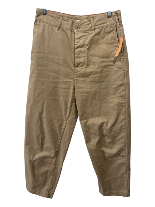Alex Mill Size 6 Khaki Cotton Pockets Cropped Pants Khaki / 6