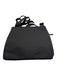 Tumi Black Nylon Gold Tone Hardware Zip Close Crossbody Bag Black / S