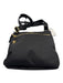 Tumi Black Nylon Gold Tone Hardware Zip Close Crossbody Bag Black / S