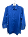 Hinson Wu Size 1 Cobalt Blue Cotton Blend Button Sides Button Down Top Cobalt Blue / 1