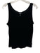 Eileen Fisher Size M Black Silk Sleeveless Tank Top Black / M